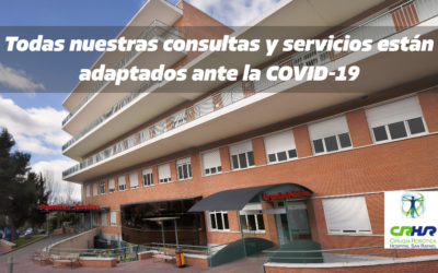 Todas nuestras consultas y servicios están adaptados ante la COVID-19