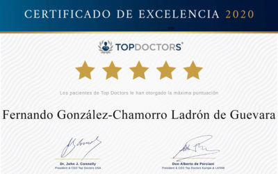 Fernando González-Chamorro, premio a la Excelencia por Top Doctors